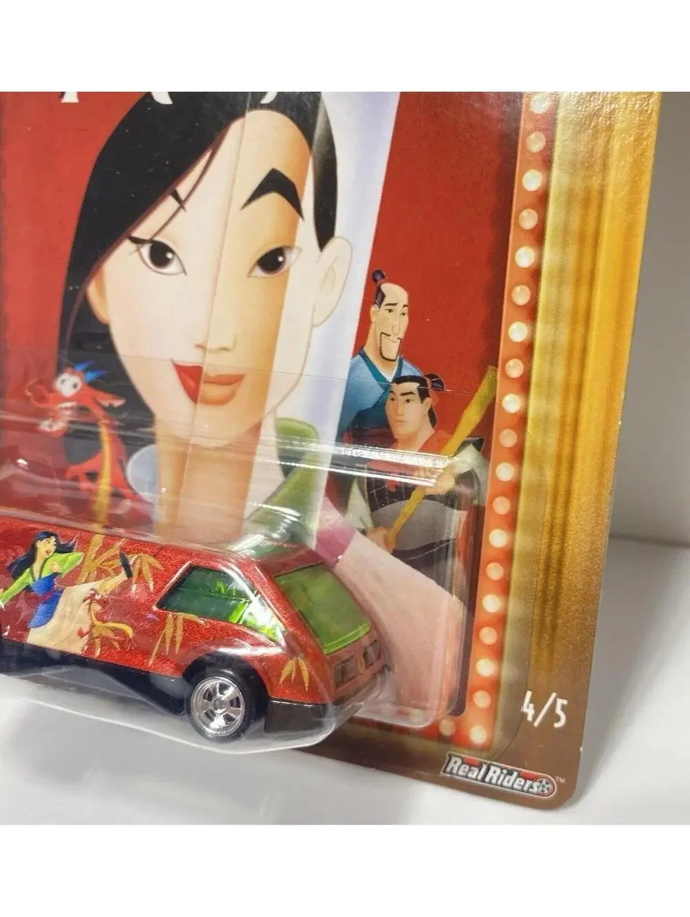 Hot Wheels Walt Disney Classics Mulan Dream Van XGW Real Riders 4/5 New*Read*